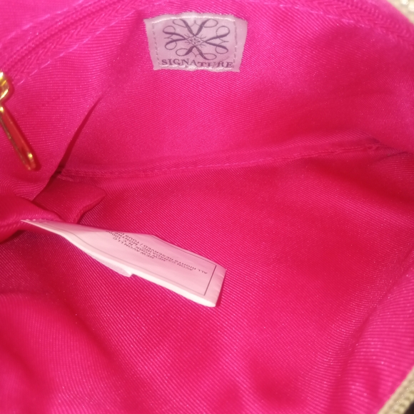 Beige Pouch with Pineapple Design - Picture 5 of 5